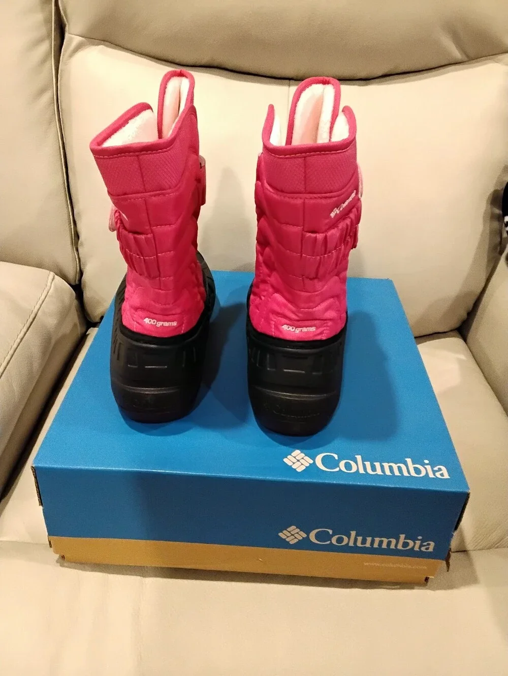 NWT Girls 6 Powerbug Snowlite Strap Boots